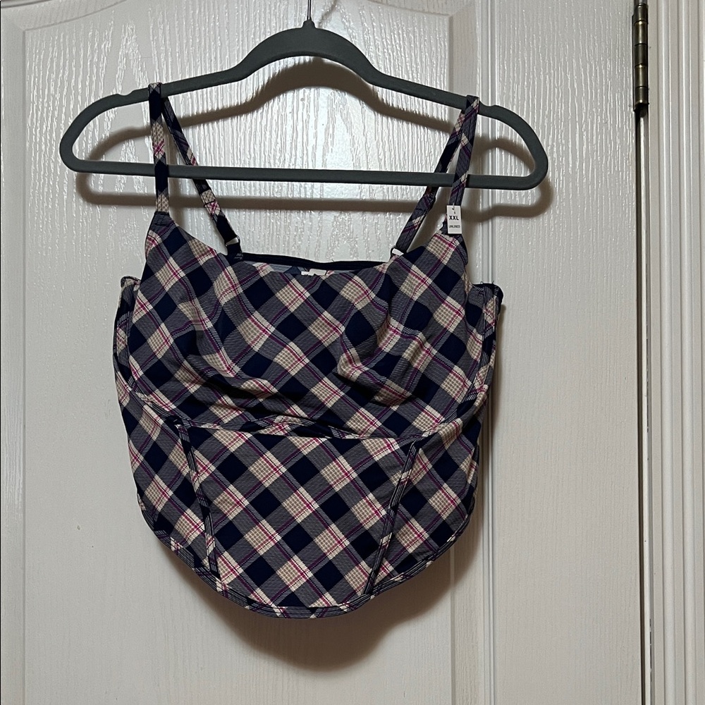 Victoria's Secret Pink Plaid Top